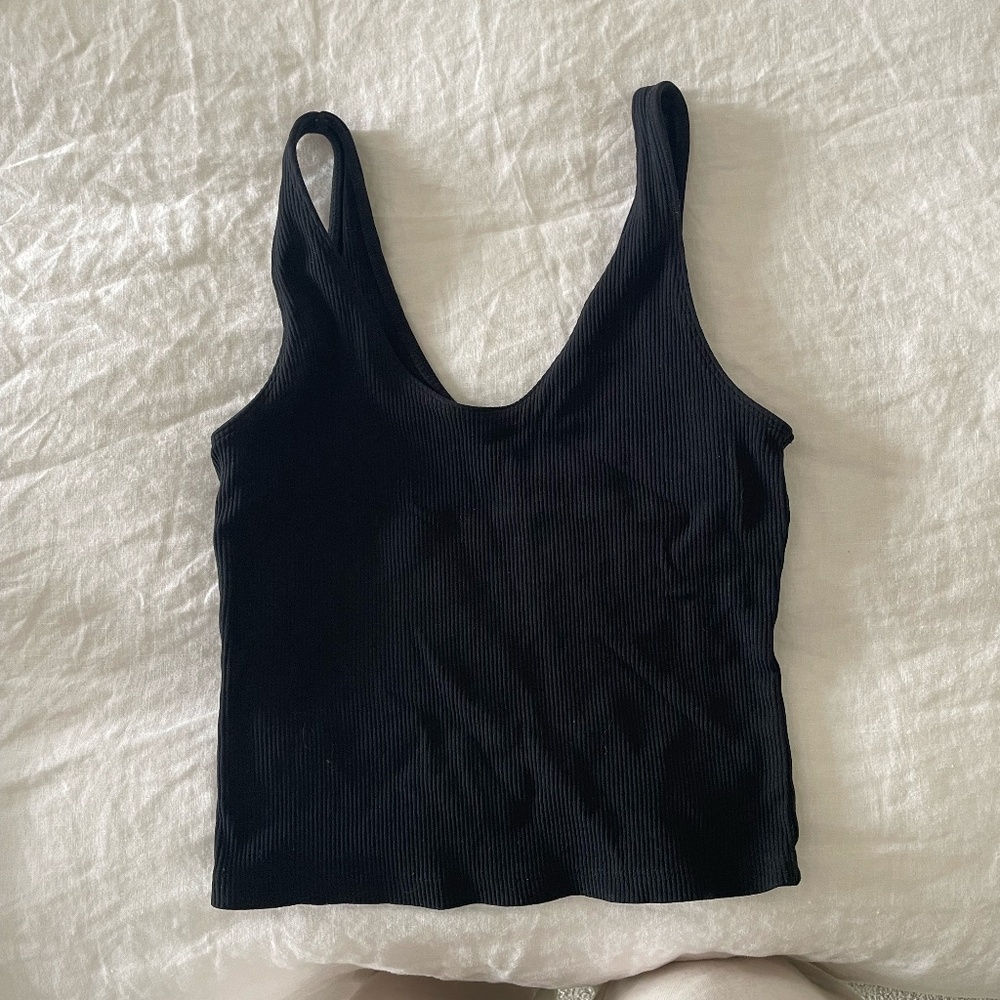 Abercrombie black tank top
